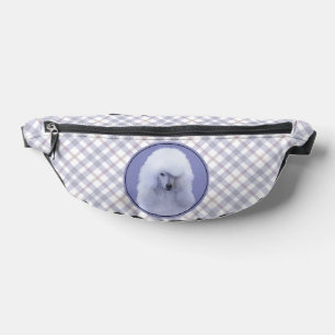 Sacs Banane Peinture Caniche Standard Blanc Art Chien Original