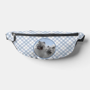 Sacs Banane Peinture de Keeshond 2 Keeshonden Art canin origin