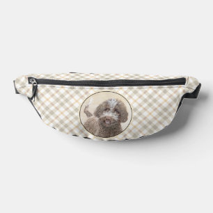 Sacs Banane Peinture de Lagotto Romagnolo Art de chien origina