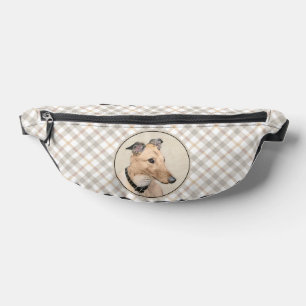 Sacs Banane Peinture Greyhound Faon Mignon Art Original Chien