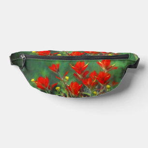 Sacs Banane Peinture indienne Peinture Art Fleur sauvage origi