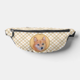 Sacs Banane Peinture Spitz Finlandais Chien Original Mignon Ar