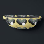 Sacs Banane Pelouse De Cuivre Et Jack,<br><div class="desc">Sur Un Gradient Brown De Cuivre Léger,  On Trouve Des Boules De Pelouse Noires Avec Un Jack Dans Un Motif Répété.</div>