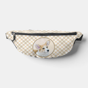Sacs Banane Pembroke Welsh Corgi Peinture Rouge Original Chien