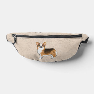 Sacs Banane Pembroke Welsh Corgi tricolore à tête rousse