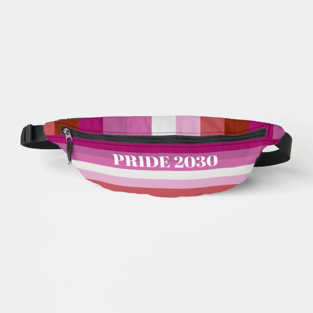Sacs Banane Personnaliser Fanny Pack - Lesbian Pride (Recto)