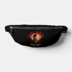 Sacs Banane Personnaliser Personnaliser Nom Cool Biker Team