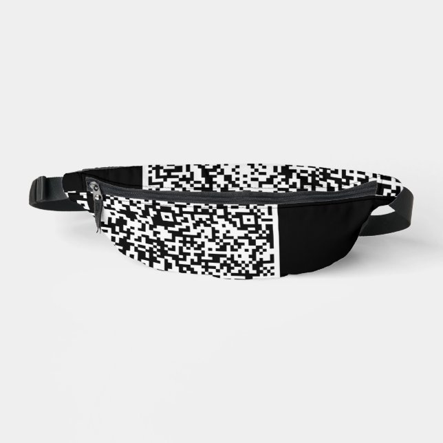Sacs Banane Personnaliser votre QR Code Scan Fanny Pack - Choi (Recto)
