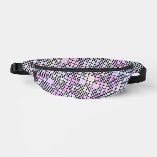 Sacs Banane Pièces en pixels pastel :