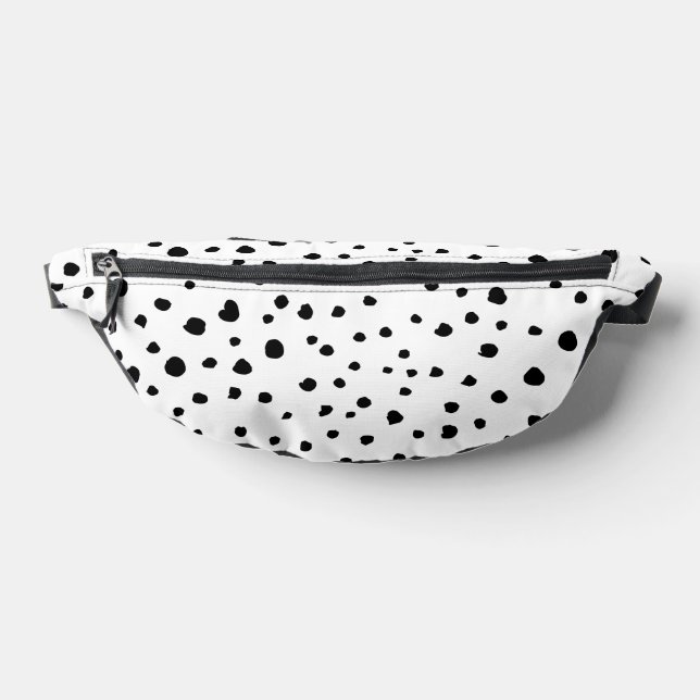 Sacs Banane Points dalmatiens, Points dalmatiens, Noir et Blan (Poser)