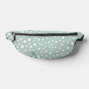 Sacs Banane Points Dalmatiens verts, Points Dalmatiens, Pots D