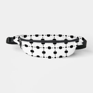 Sacs Banane Pois noirs, Motif à points Polka, points, pointill