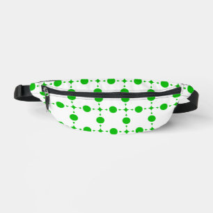 Sacs Banane Pois verts, Motif à points Polka, points, pointill