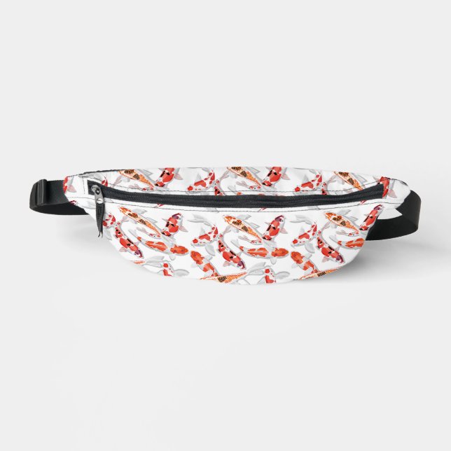 Sacs Banane Poisson koi orange et blanc (Recto)