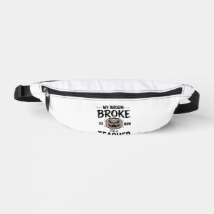 Sacs Banane Professeur Halloween Balai Cassa Bouleau Vintage D