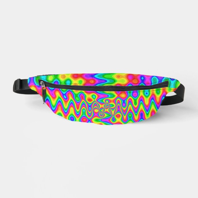 Sacs Banane Psychedelique Coloré (Recto)