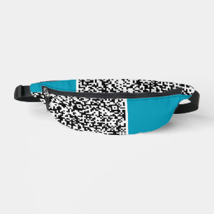Sacs Banane QR Code Scan Fanny Pack Personnalisé Choisir les c