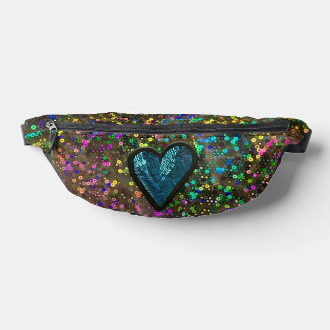 Sacs Banane Rainbow Holographic Galaxy Star Sequin Glam Luxe (Poser)