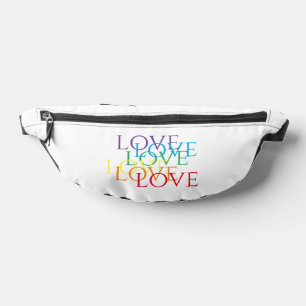 Sacs Banane RAINBOW LOVE Fanny Pack