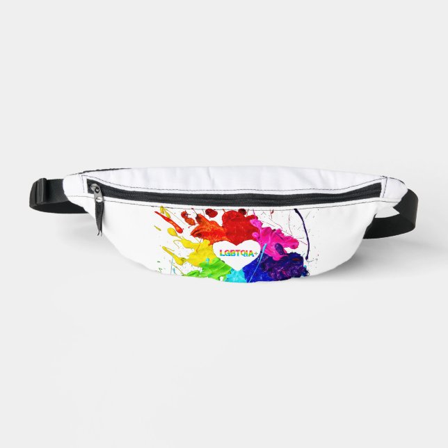 Sacs Banane Rainbow Modern Stripe LGBT (Recto)