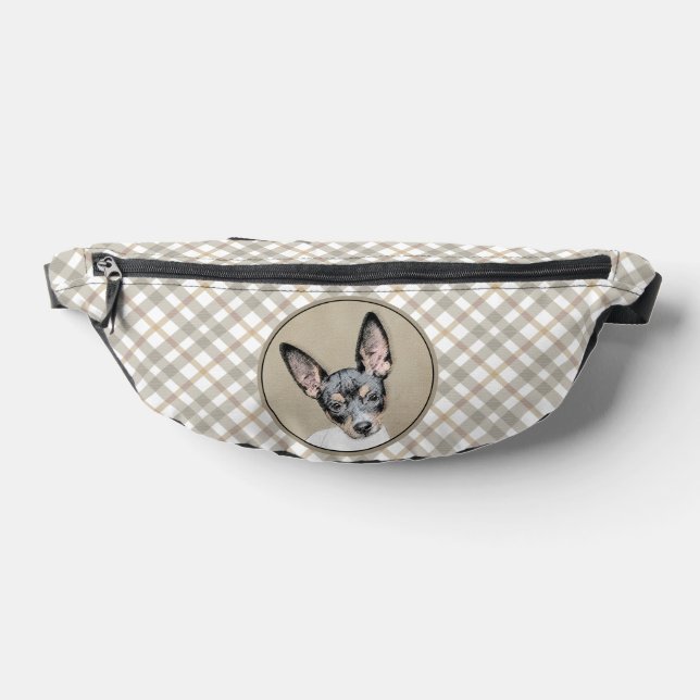 Sacs Banane Rat Terrier Peinture Tri Couleur Original Chien Ar (Poser)