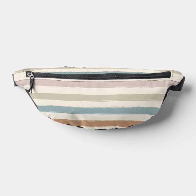 Sacs Banane Rayures Brosse Boho Tons Terreux Sans Couture (Poser)