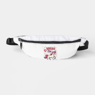 Sacs Banane Rétro Bruh J'ai 8 Ans Fête D'anniversaire Licorne