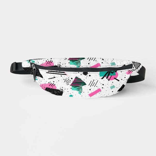 Sacs Banane Retro Memphis Geometric Pattern (Recto)