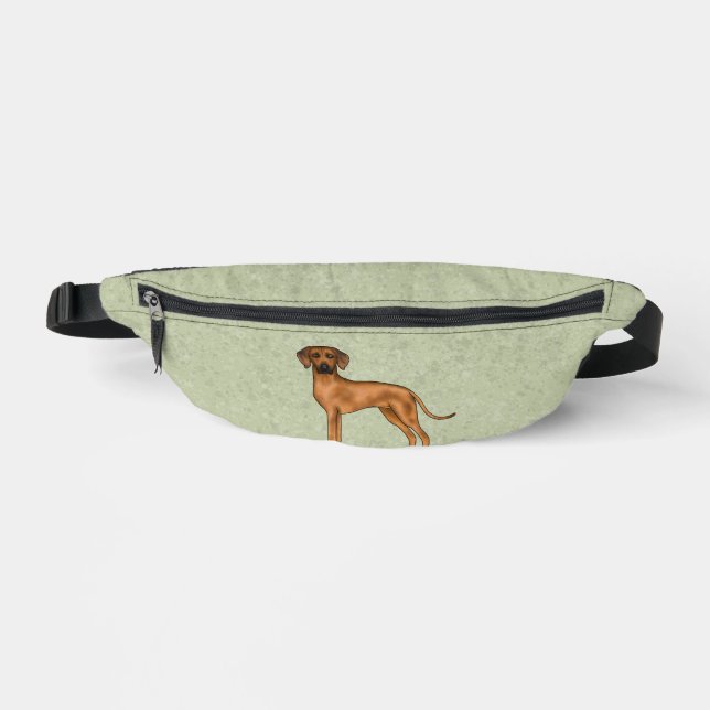 Sacs Banane Rhodesian Ridgeback mignon Chien Lion Africain Ver (Recto)