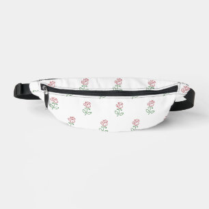 Sacs Banane Roses rouges, motif de roses, fleurs