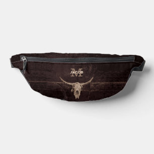 Sacs Banane Russe Ouest Brown Beige Vieux Taureau Monogramme