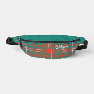 Sacs Banane Rustique Plaid Rustique Wilson Personnalisé Tartan