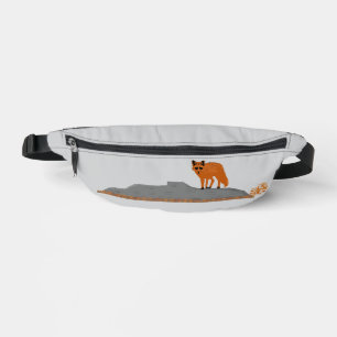 Sacs Banane 🦊Sac banane renard sur rocher