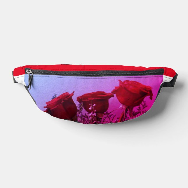 Sacs Banane Sacoche Fanny Red Roses (Poser)