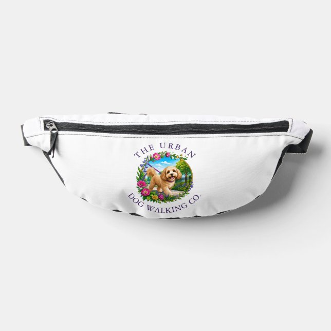 Sacs Banane Sacoche ventrale pour promeneur de Cockapoo (Poser)