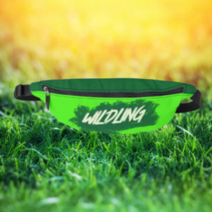 Sacs Banane Sacoche Ventre "Pinceau Sauvage"