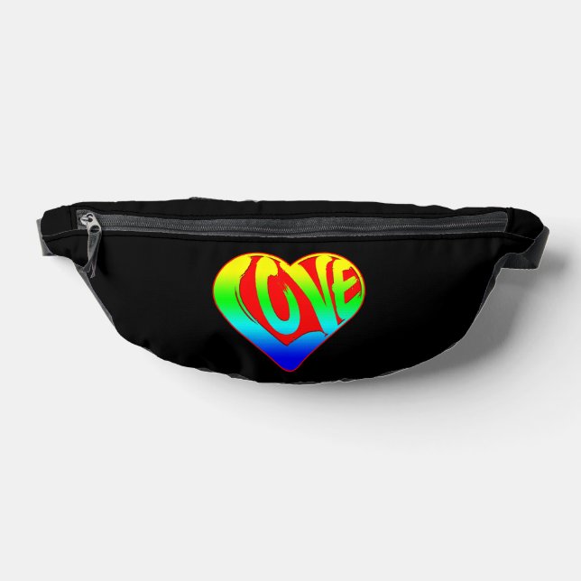 Sacs Banane Saint-Valentin Cœur Coloré Amour (Poser)