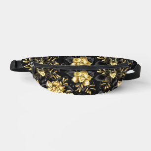 Sacs Banane Sans couture avec orchidées de bijoux