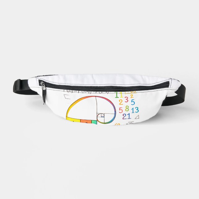 Sacs Banane Séquence Fibonacci et Golden Ratio Math Fanny Pack (Recto)