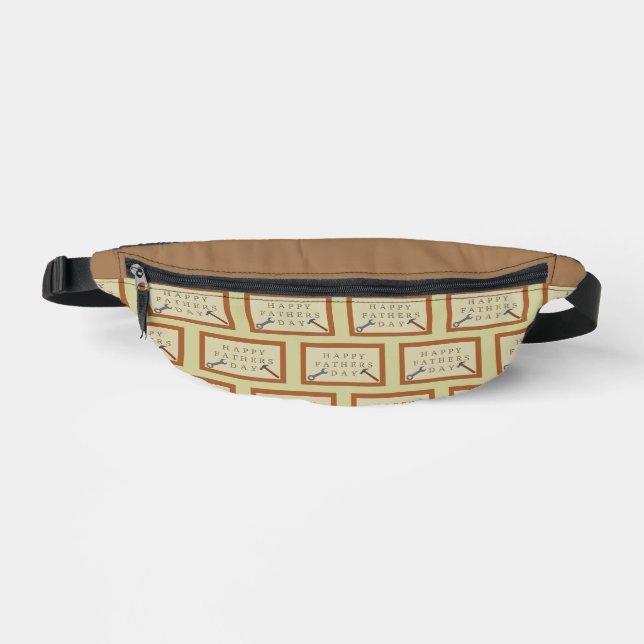 Sacs Banane SIGNE fête des pères EN BOIS MODÈLE (Recto)