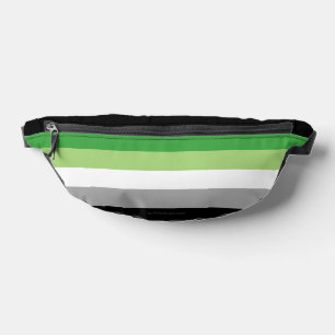 Sacs Banane SlipperyJoe's Aromantic Pride Drapeau gay cadeaux 