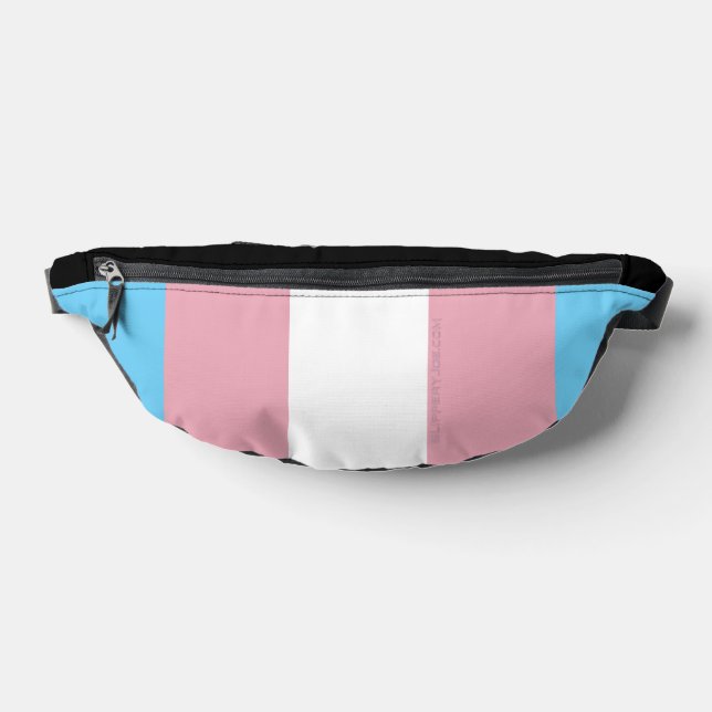 Sacs Banane SlipperyJoe's transgenre pride drapeau de la diver (Poser)