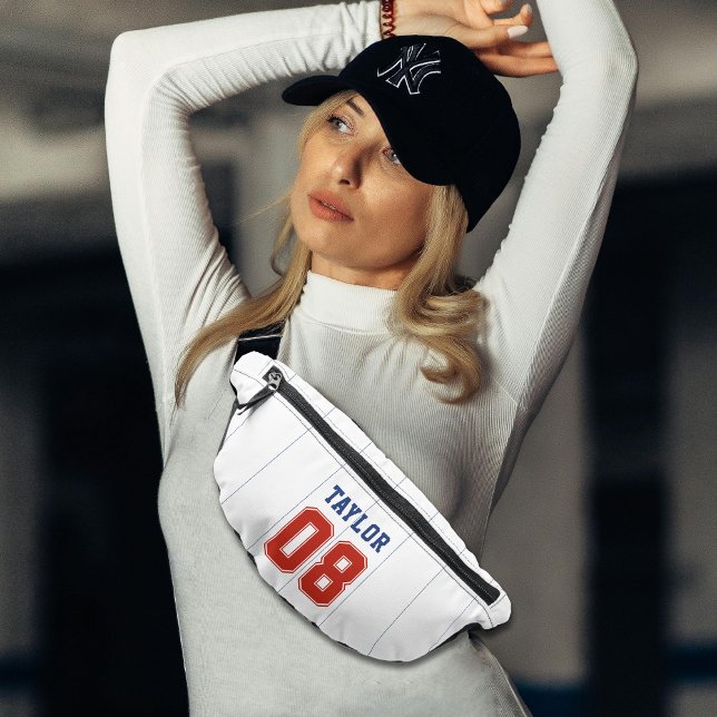 Sacs Banane Sport de baseball Softball Pinstripe (Baseball Softball Sport Pinstripe Fanny Pack)