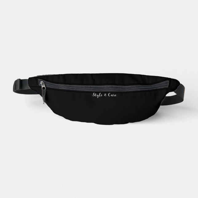 Sacs Banane Style et soins Noir (Recto)