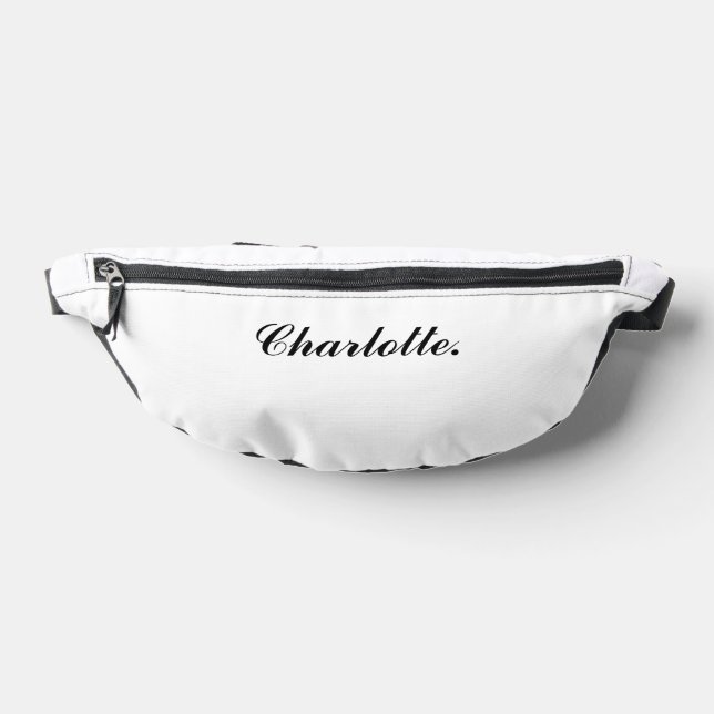 Sacs Banane Stylish Personalized Fanny Pack with Your Name (Poser)