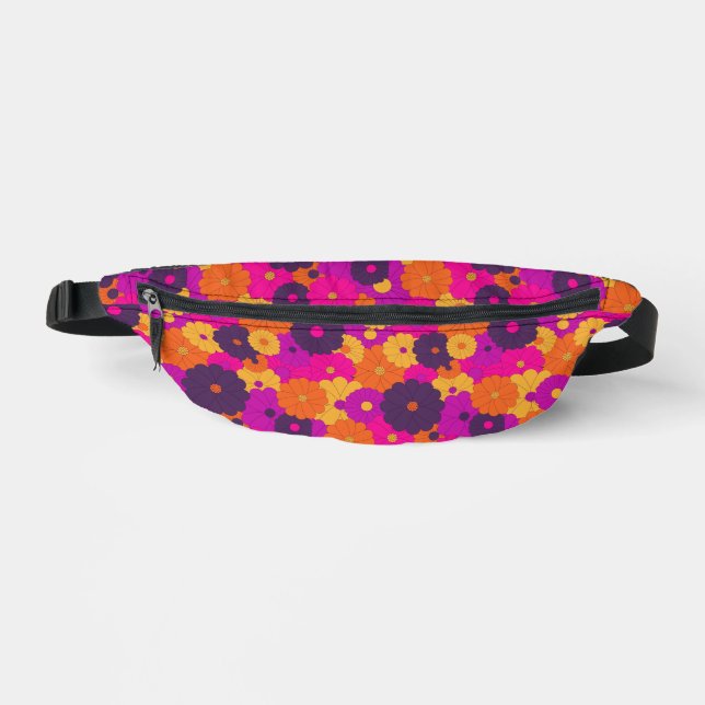 Sacs Banane Super violet et rose hippie puissance (Recto)