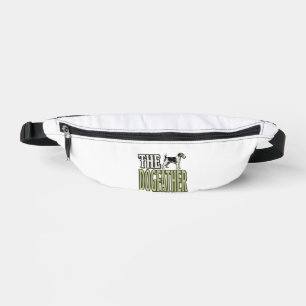 Sacs Banane T-shirt avec gravure vintage Terrier Dog Father_