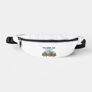 Sacs Banane T-shirt classique drôle de paresseux randonnée_6