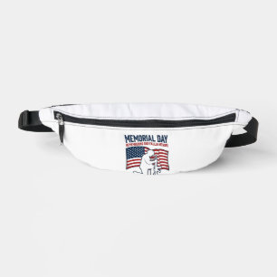 Sacs Banane T-shirt de soldat patriotique Jour du Souvenir Hér