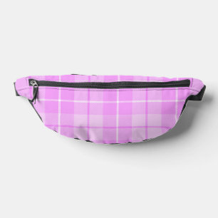 Sacs Banane Tartan rose